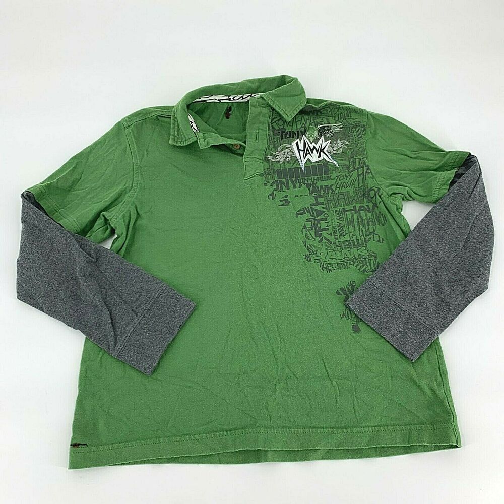 Tony Hawk Boys Green Shirt